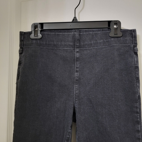 NYDJ Size M Washed Black Denim Pull On Pants - Picture 10 of 12